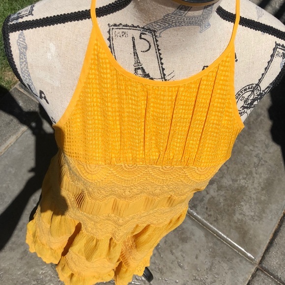 HD in Paris Anthropologie Small lace Sun dress - Picture 7 of 9